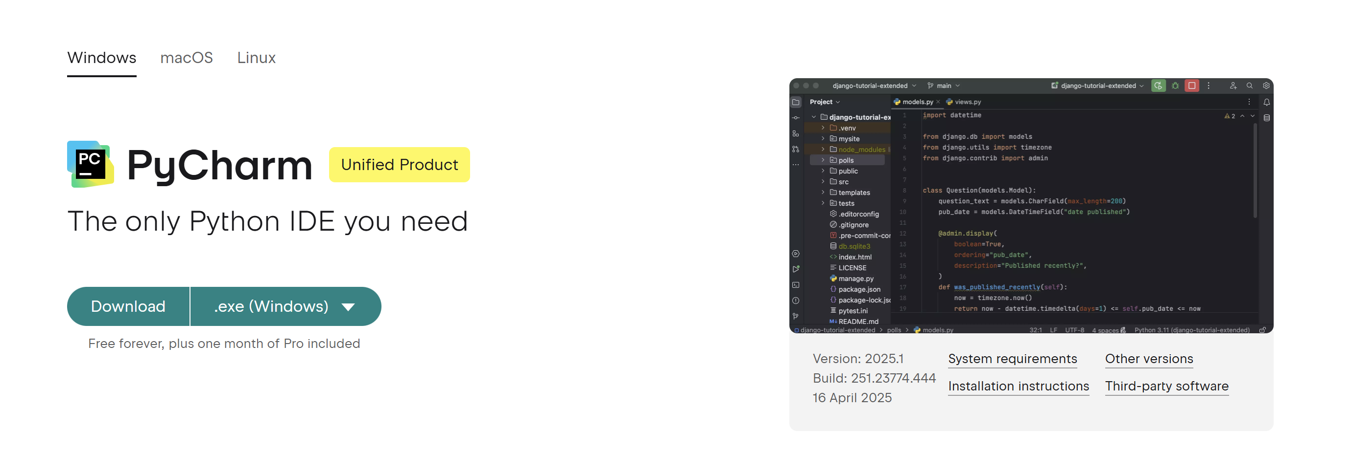 Pycharm 2025.1 最新激活破解教程（附激活码，亲测有效）