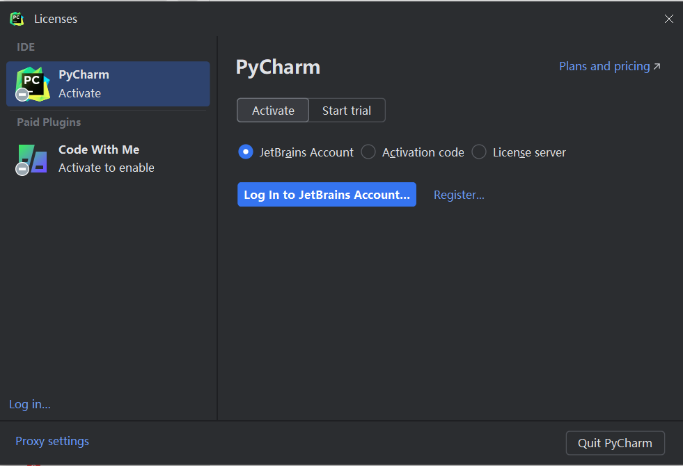 Pycharm 2024.1 最新激活破解教程（附激活码，亲测有效）